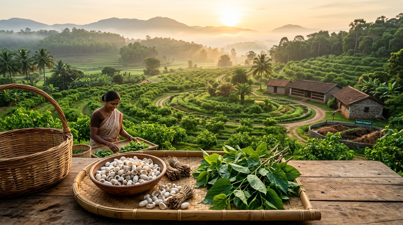 Sustainability — Waste-to-Value Silk Protein | Livora