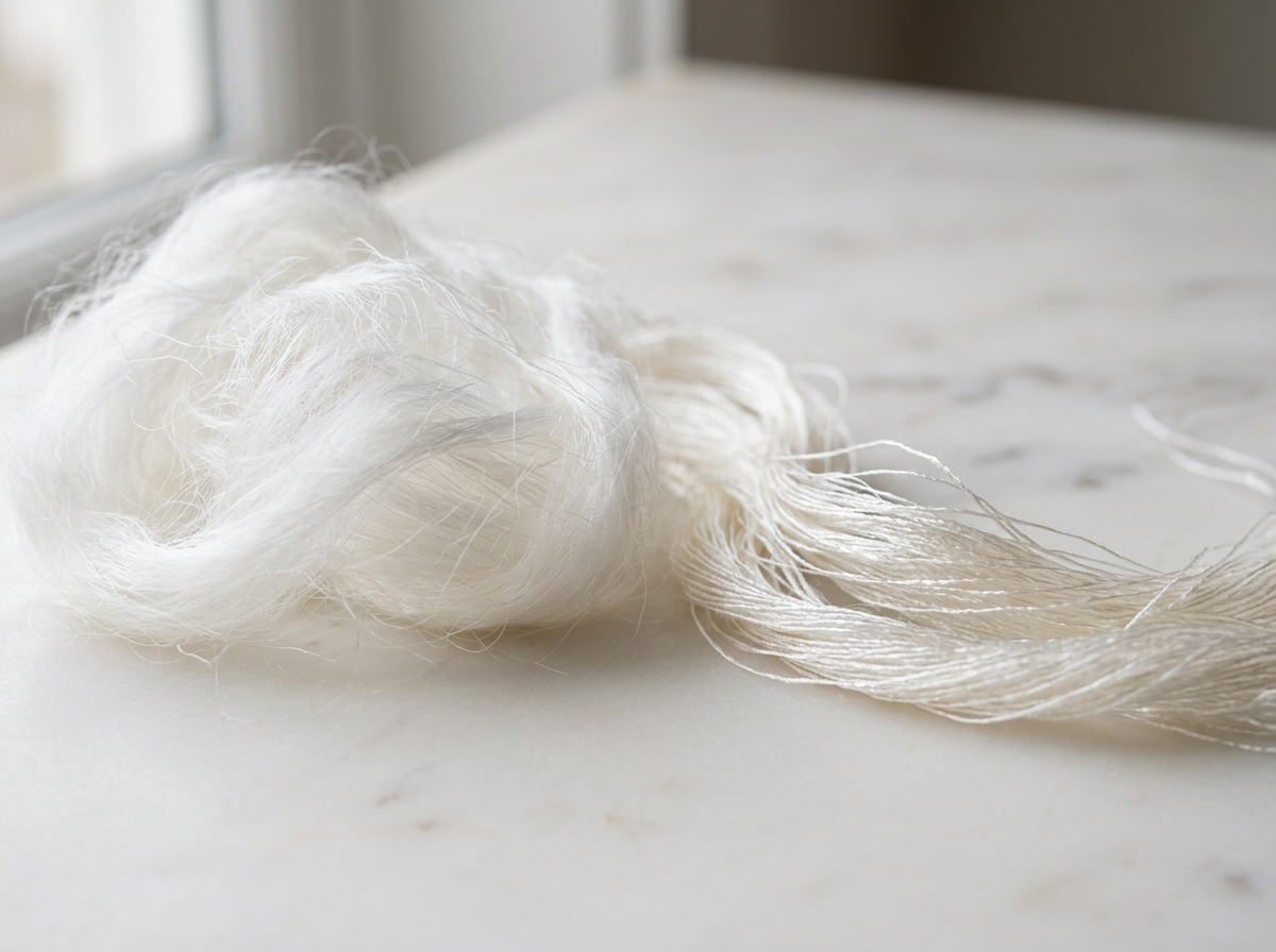 Fibroin raw fibre
