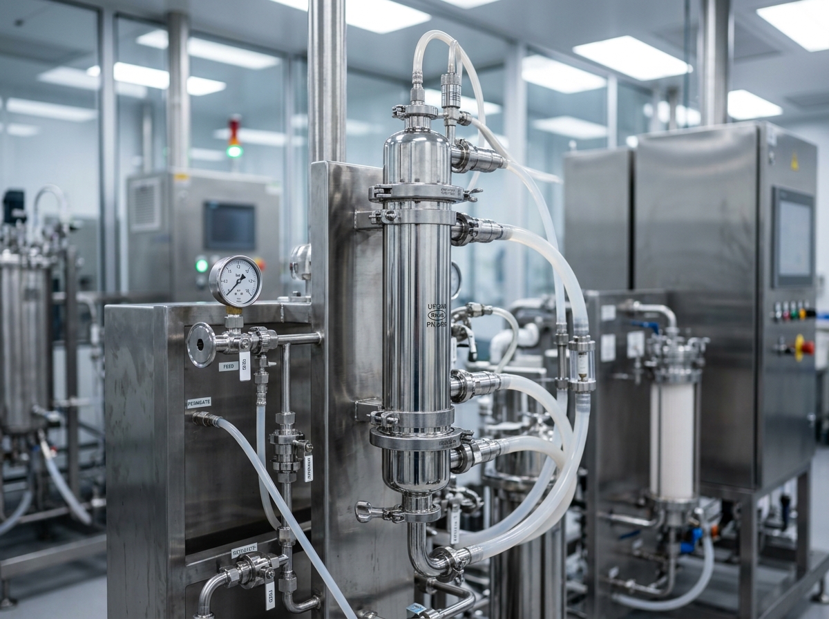 Ultrafiltration column