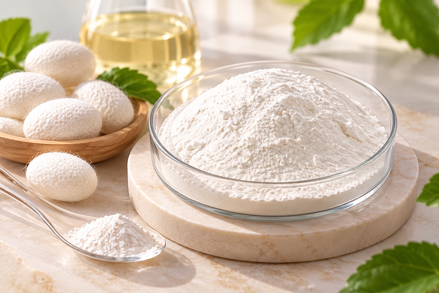 Silk Protein Complex, powder, cosmetic grade